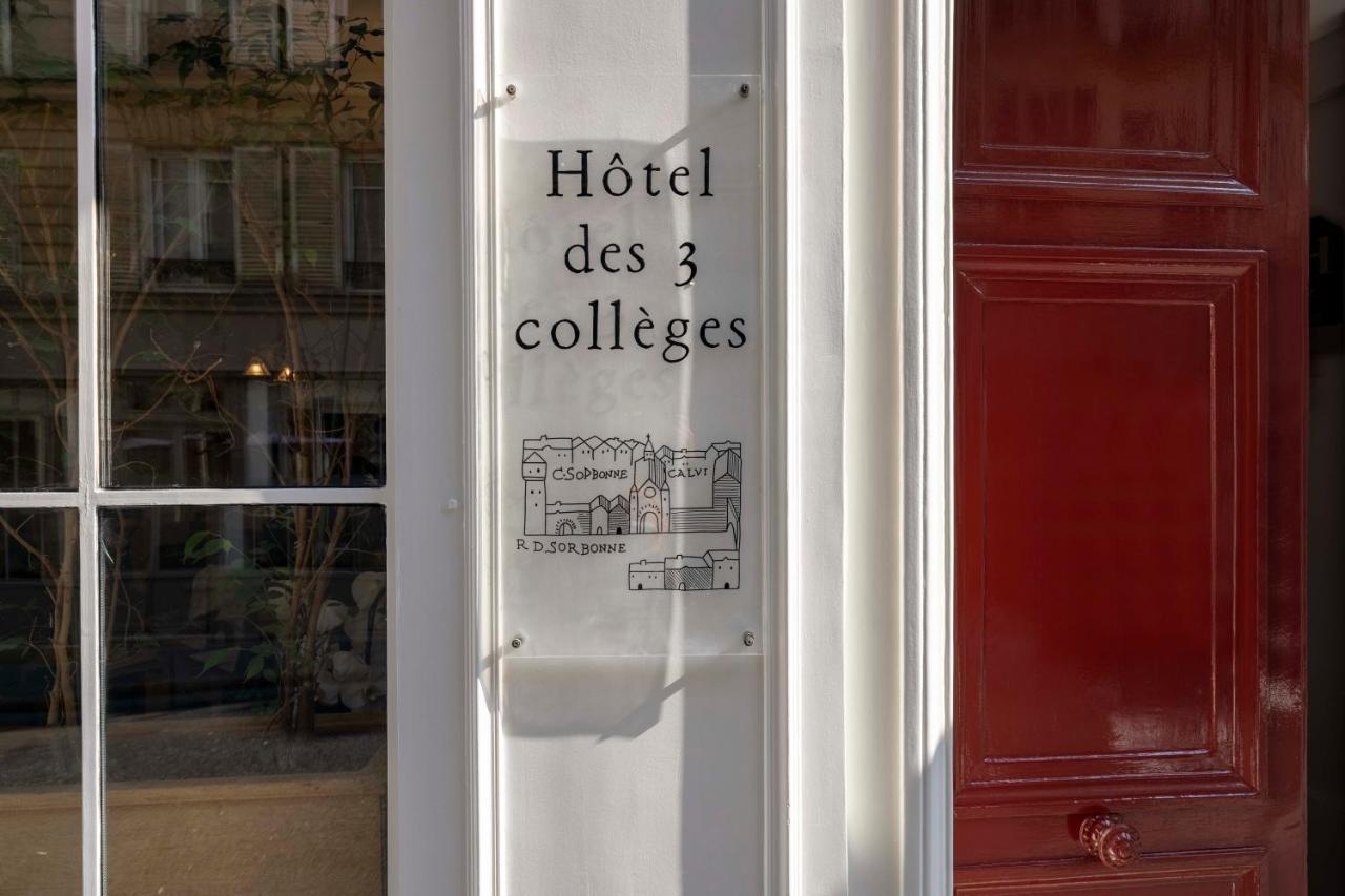 Hotel Des 3 Colleges Paris Exterior photo
